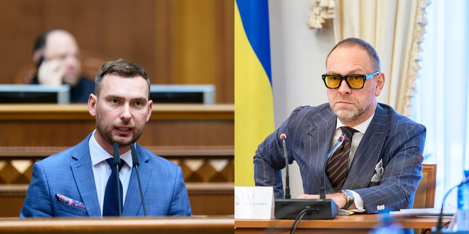 Народные депутаты Ярослав Железняк и&nbsp;Сергей Власенко (Фото: rada.gov.ua)