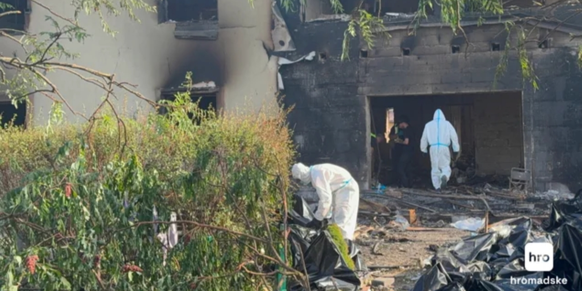 The nursing home was located closest to the epicenter of the explosion, media outlets reported. (Photo: Diana Butsko / hromadske)
