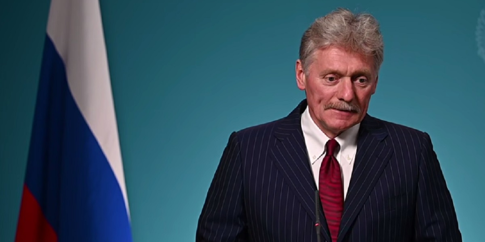 Представник Кремля Дмитро Пєсков заявив, що&nbsp;саміт Путіна із Зеленським і Трампом можна провести «лише для фіксації домовленості» (Фото: Скріншот відео Кремль. Новости via Telegram)