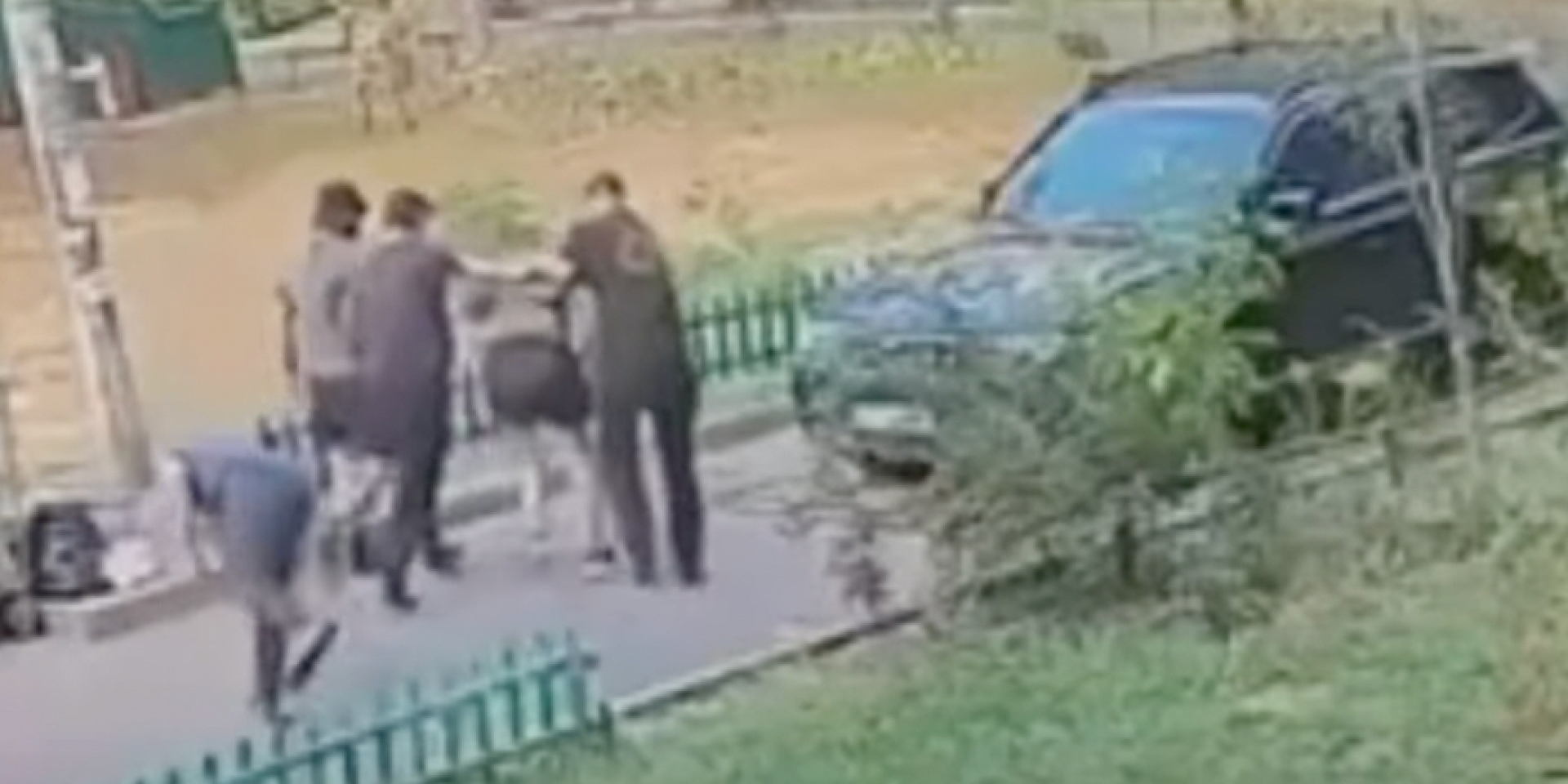 On August 23, Stepan Kaplunov, a member of the RDK, was detained by men who identified themselves as police officers (Photo: Video screenshot / Radio&nbsp;NV)