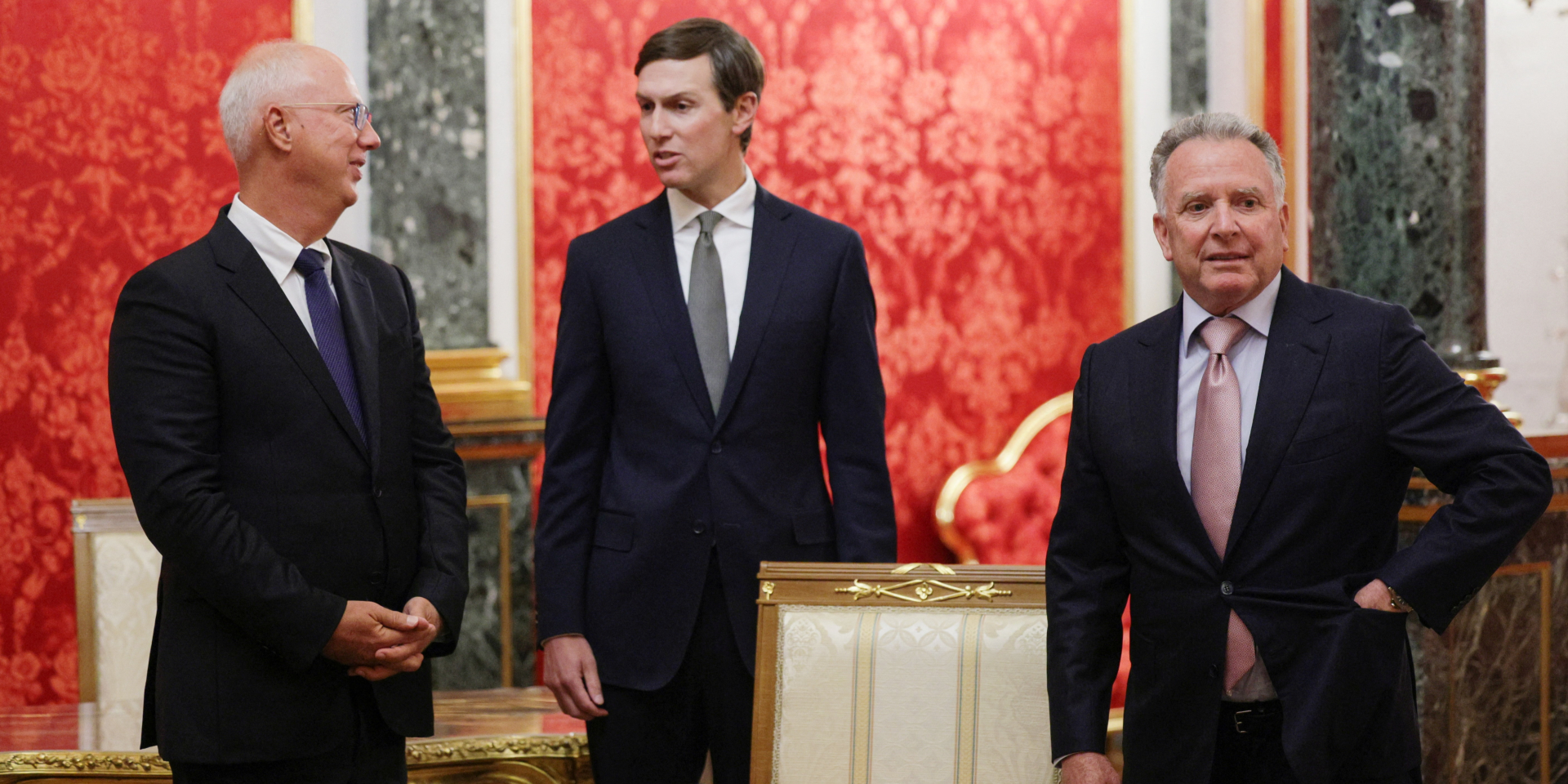 Зустріч Віткоффа і Кушнера з&nbsp;Путіним відбулася ввечері 5 вересня і тривала понад три години (Фото: Sputnik/Gavriil Grigorov/Pool via REUTERS)