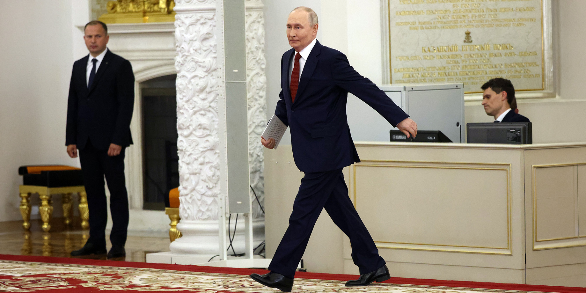 Путин в&nbsp;последнее время активно демонстрирует, что готов к&nbsp;резкому обострению ситуации. И&nbsp;это уже известная позиция: «держите меня семеро, я&nbsp;безумный психопат»,&nbsp;— объясняет политолог Иван Преображенский. (Фото: Getty Images)