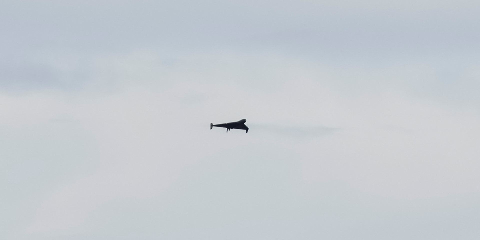 A Shahed attack drone in flight (Photo: REUTERS/Gleb Garanich)