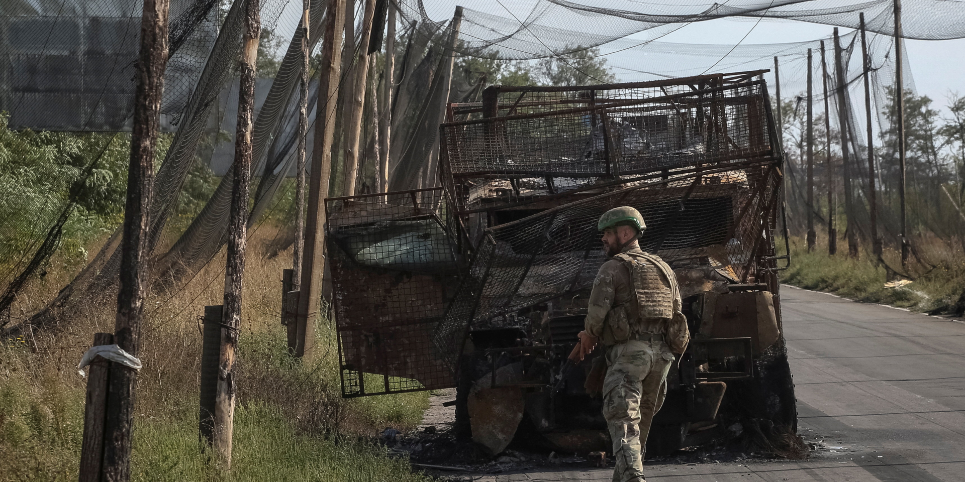 A Ukrainian soldier near the frontline city of Kramatorsk, September 11, 2026 (Photo: REUTERS/Anatolii Stepanov)
