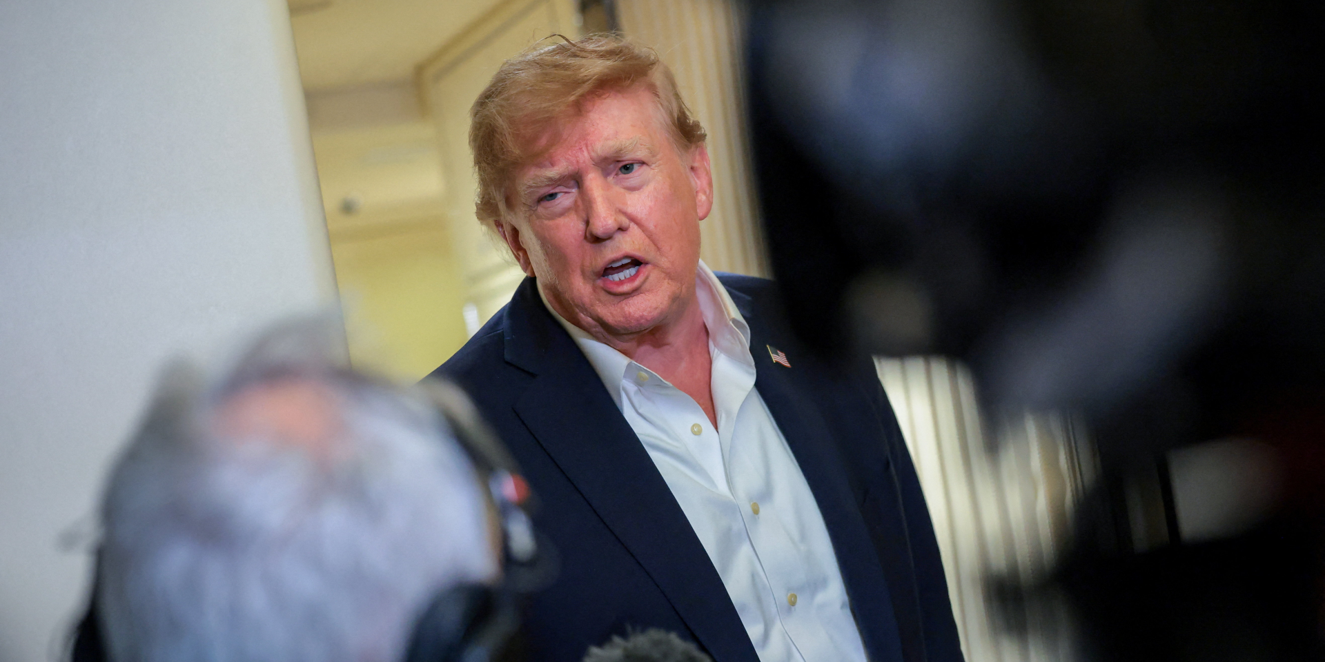 Рейтинг одобрения Дональда Трампа вырос с&nbsp;рекордно низкого уровня (Фото: REUTERS/Kylie Cooper)