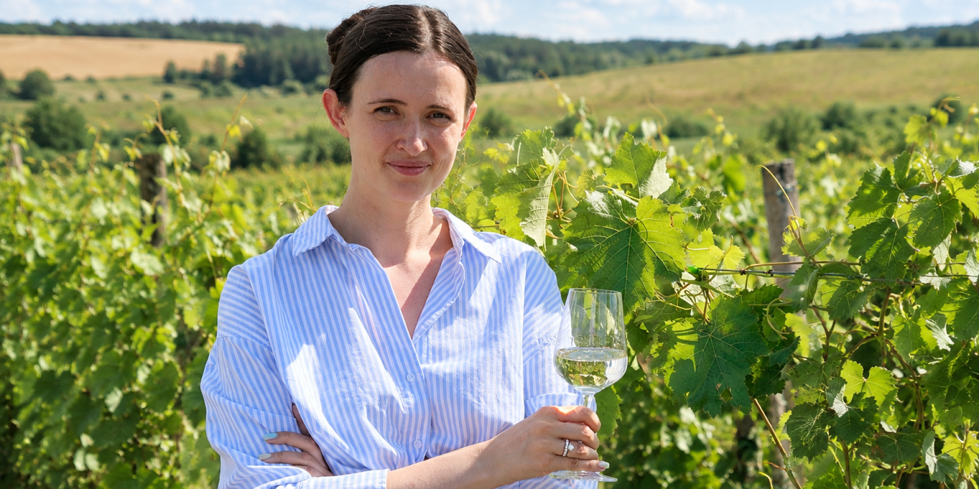 Элина Юрченко, соосновательница семейной винодельни Lehlych Winery (Фото: Предоставлено Элиной Юрченко)