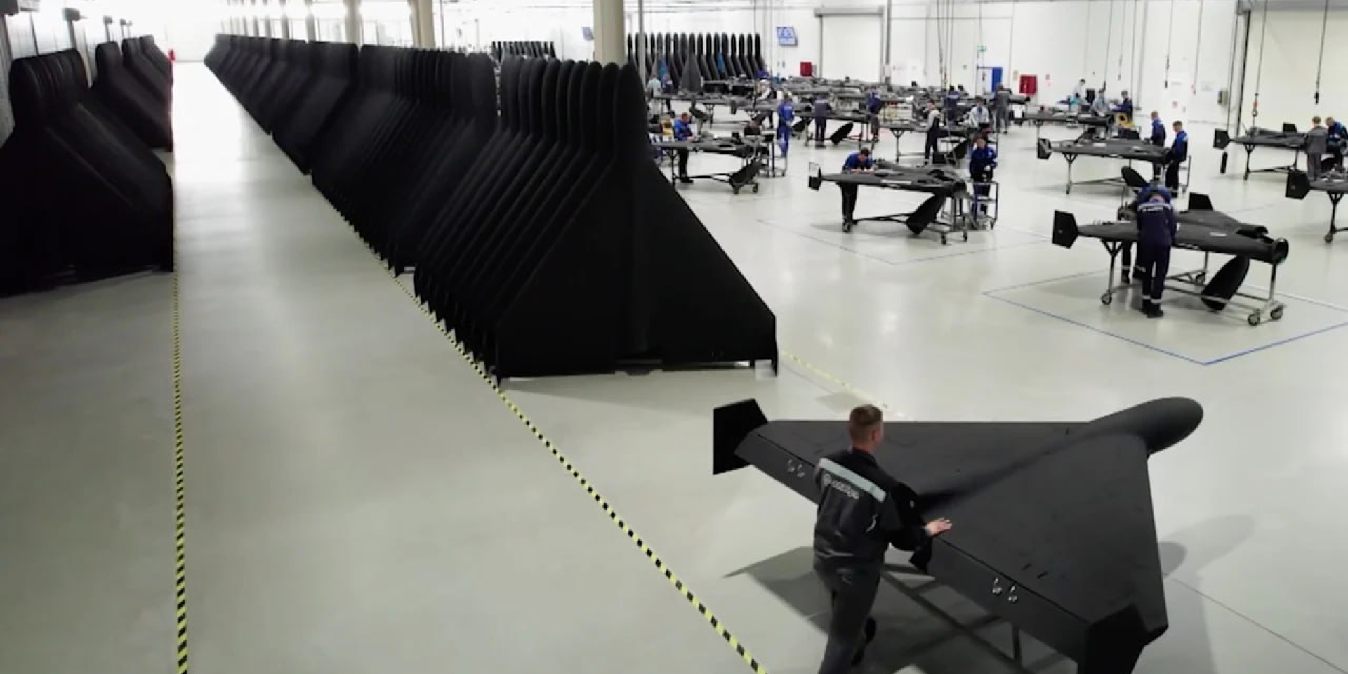 Drone manufacturing plant in the Alabuga Special Economic Zone in Tatarstan, Russia (Photo: Russian media)