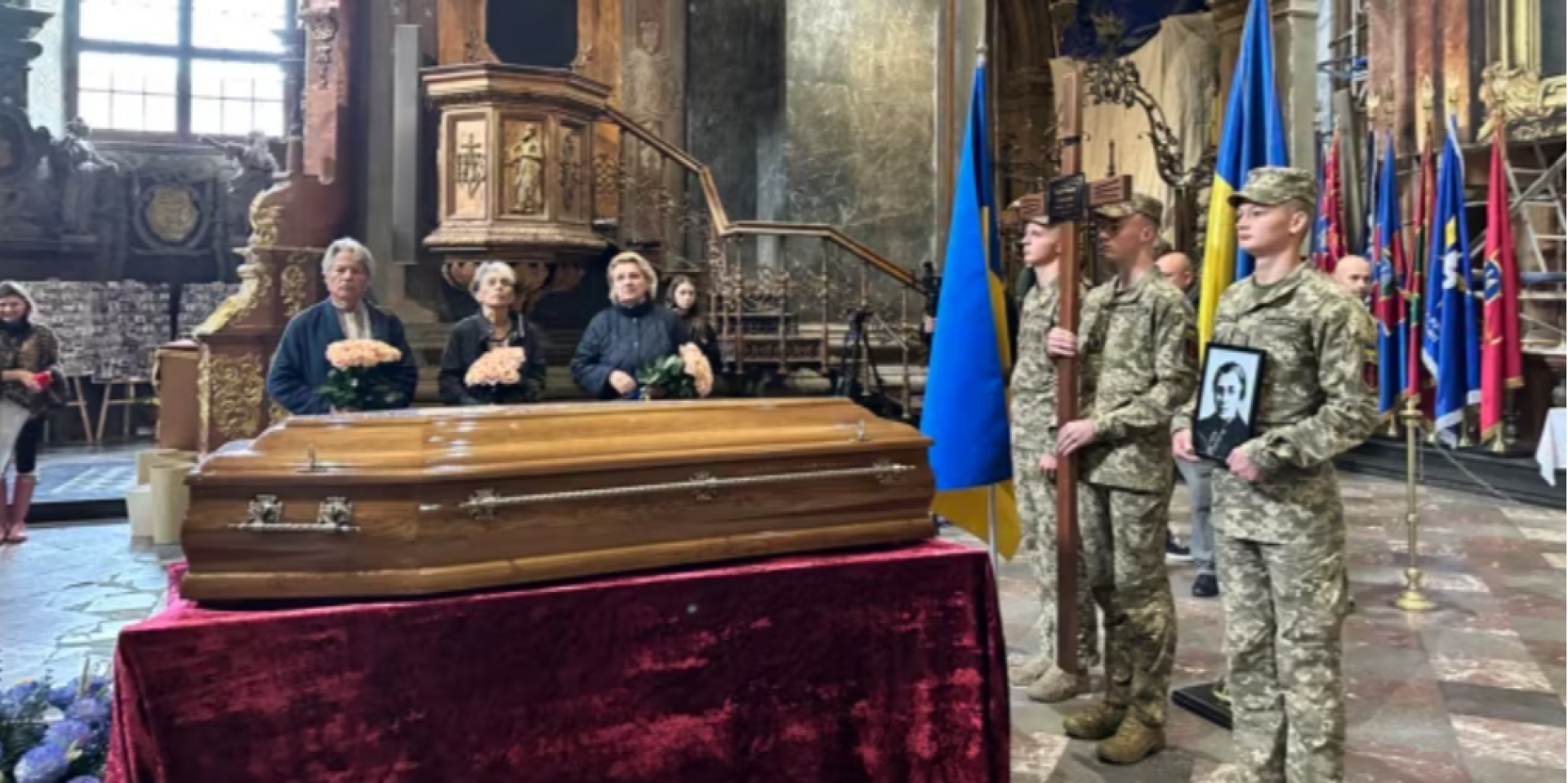 Марію Федак перепоховали на&nbsp;Личаківському цвинтарі у&nbsp;Львові (Фото: Галина Терещук / Радіо Свобода)