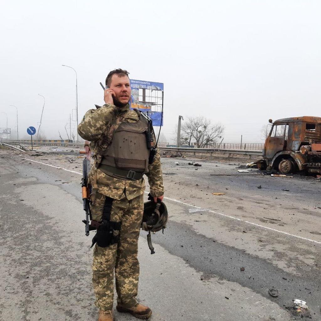 Тисячні втрати: Володимир Назаренко говорить, що росіяни називають «лднеровців» – «одноразові солдати» (Фото: прес-служба партії 