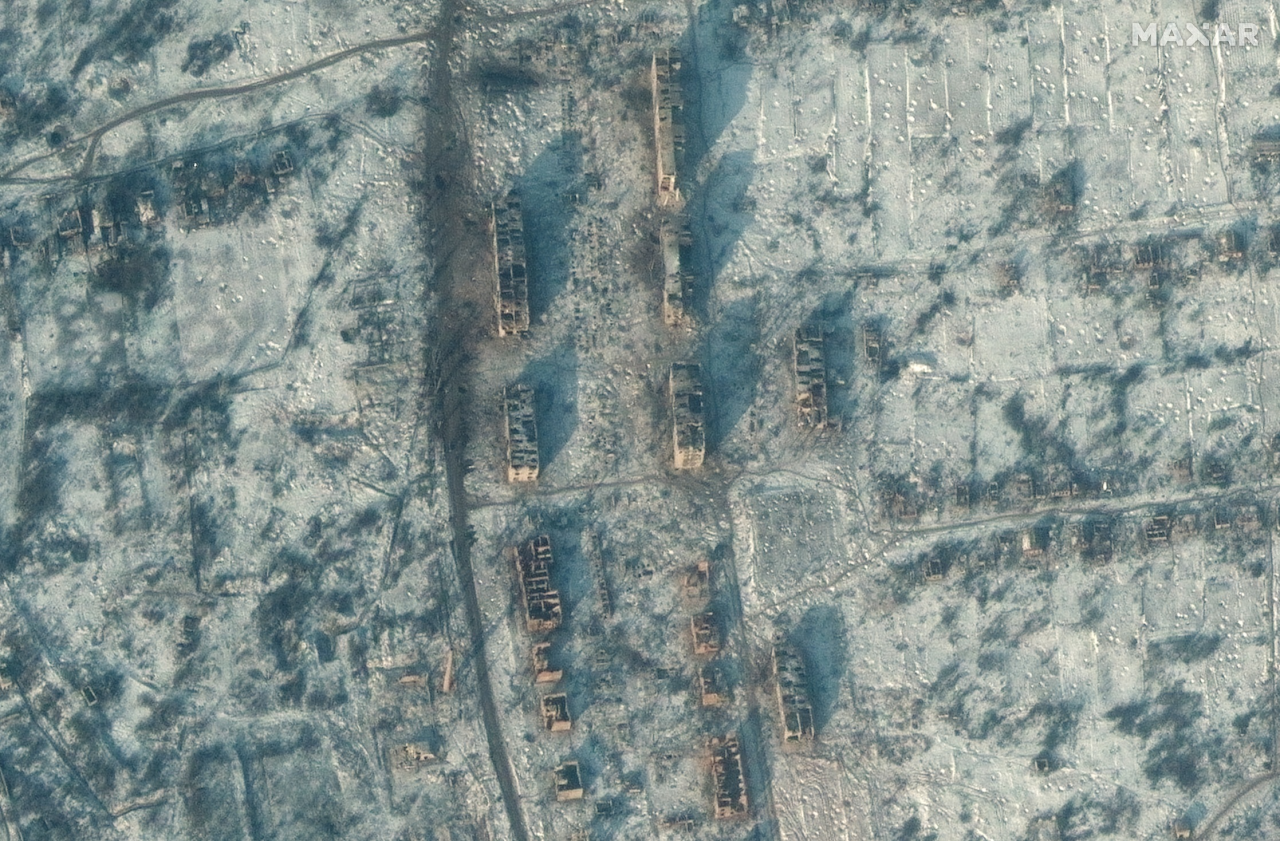 10 січня 2023 (Фото: Maxar Technologies/Handout via REUTERS)