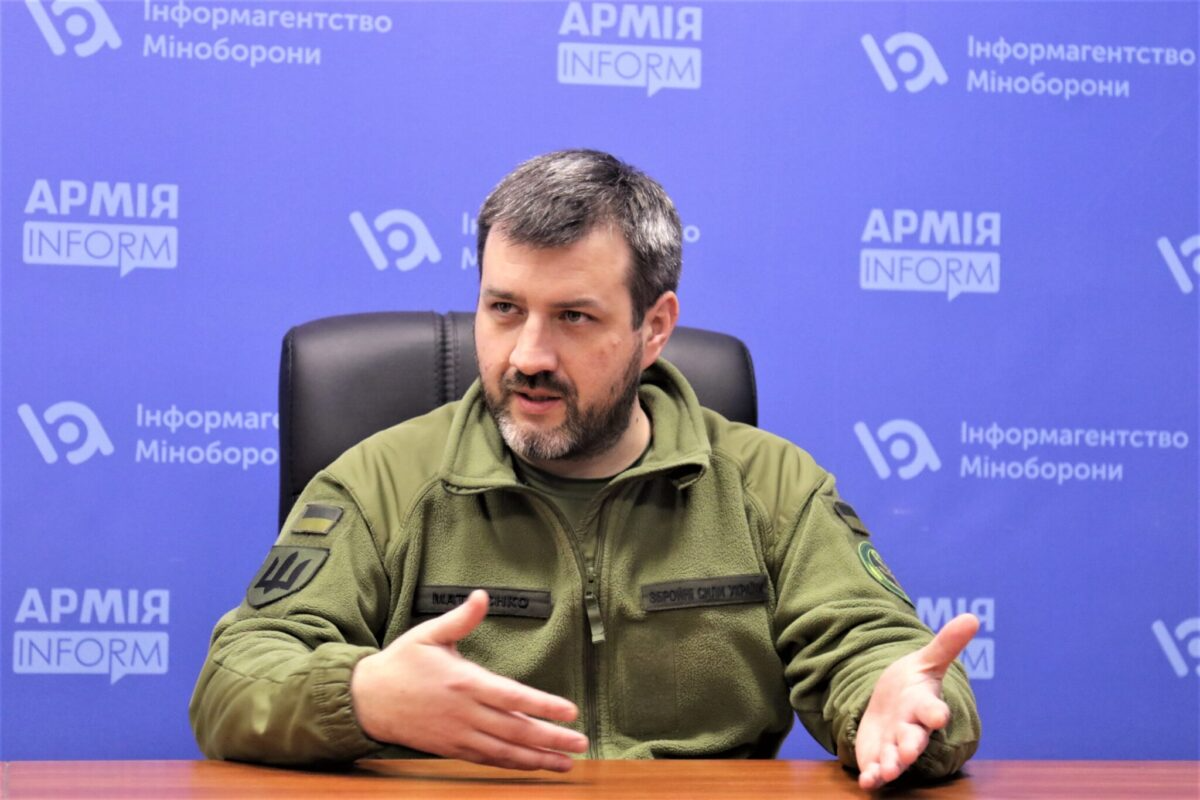 Віталій Матвієнко, речник проєкту Хочу жить (Фото: ArmyInform)