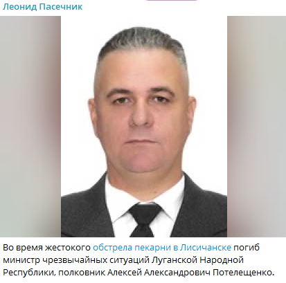 Скриншот/Леонид Пасечник/Telegram