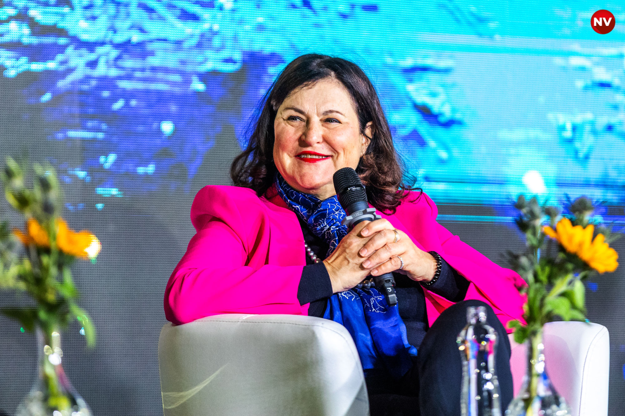 Матернова: Євроінтеграційний процес — це як їхати на велосипеді: щойно ви зупинитеся, то втратите баланс (Фото: Олександр Медведєв / NV)