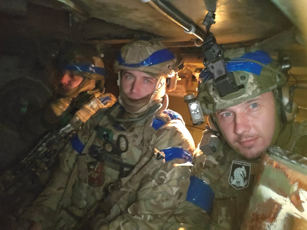 REINFORCEMENTS: Mortarmen under Vitaliy “Woody” Bilovol (right) from the 47th Brigade entered Kursk Oblast in October to replace another unit that had collapsed. (Фото: provided to NV)