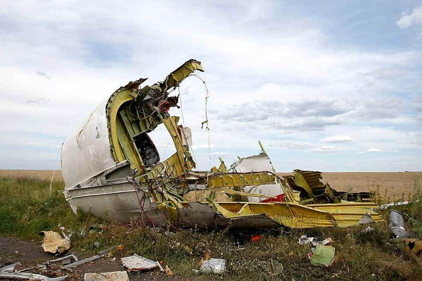 Уламки збитого в Донецькій області літака Боїнг рейсу MH17. ЄСПЛ визнав РФ винуватою в цій трагедії та загибелі 298 пасажирів та членів екіпажу (Фото: Reuters)