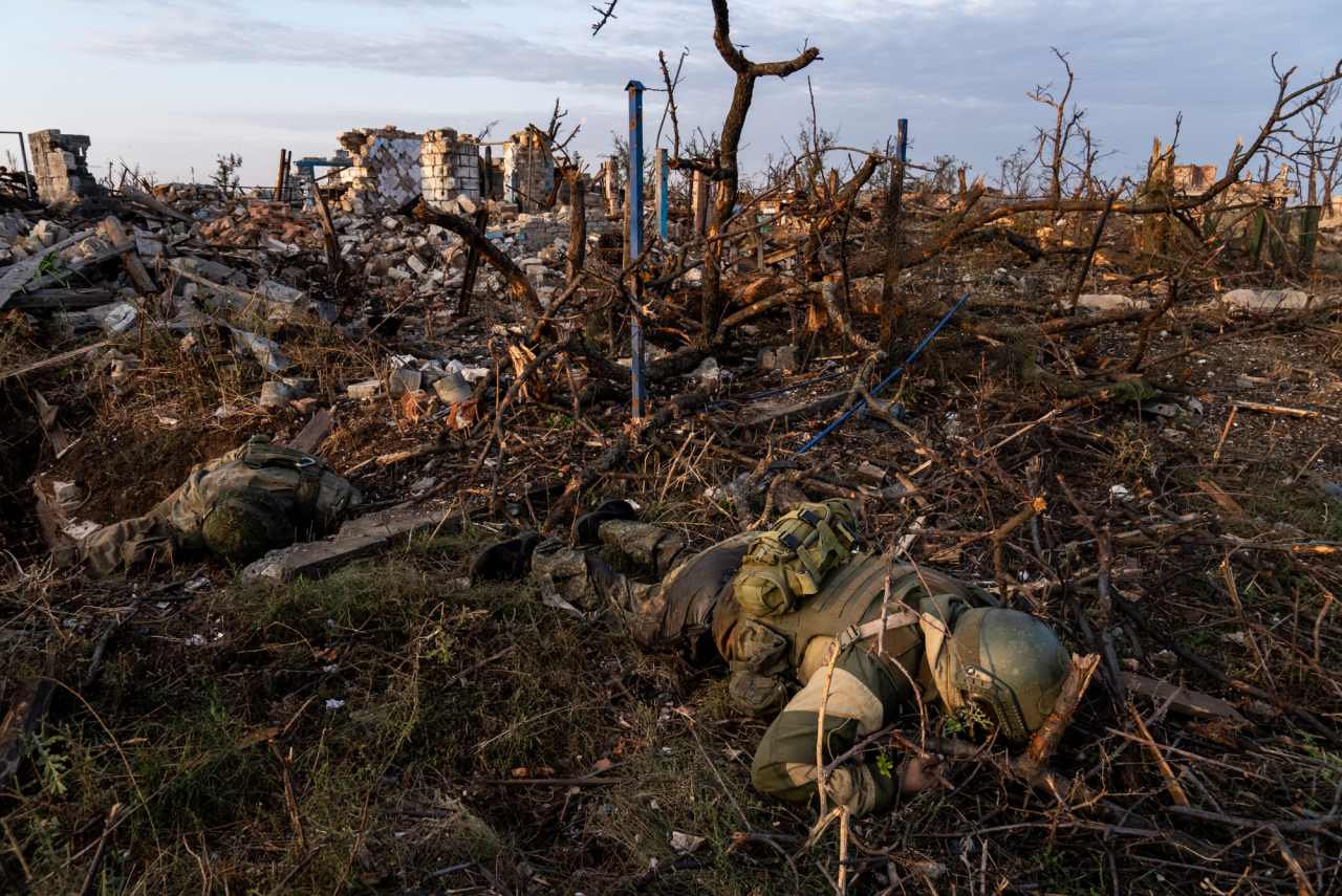 За Андреевку велись кровопролитные бои (Фото: AP/Frontline)