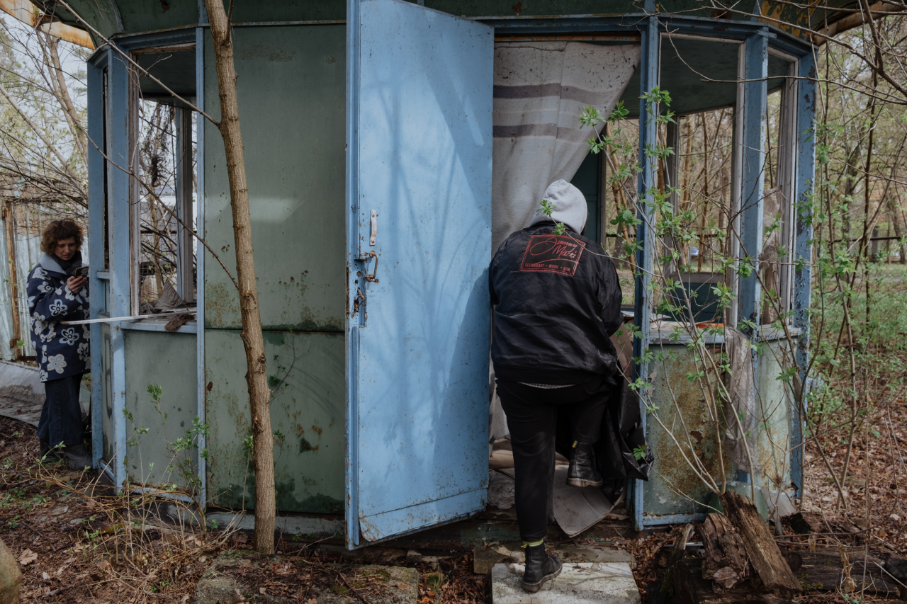 Учасники і учасниці мистецької резиденції (Фото: Олеся Саєнко)