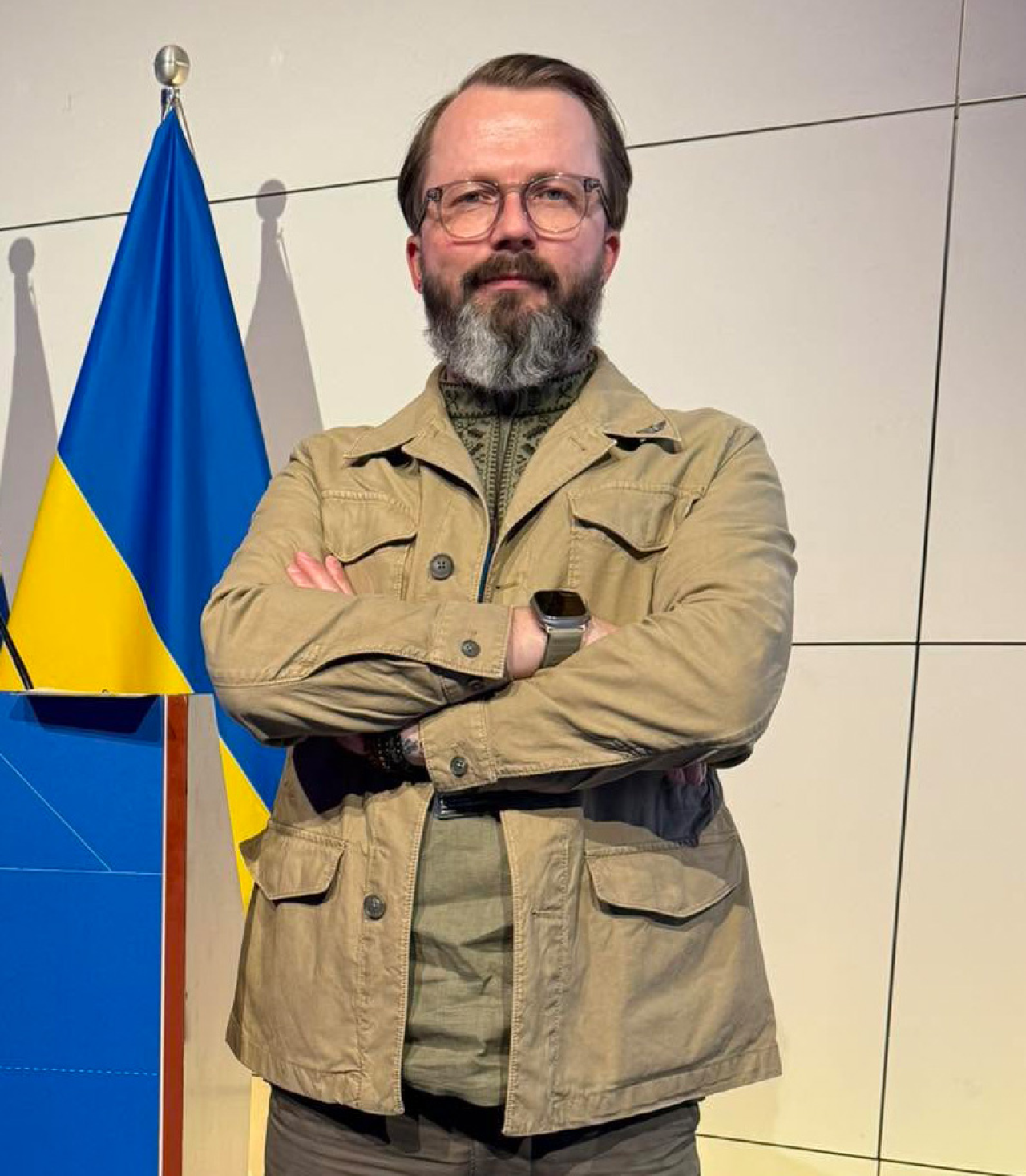DRONE DEFENSE: Anatoliy Khrapchynskyi, development director at Fly Group, expects to launch active air defense systems for tanks by October (Фото: DR)