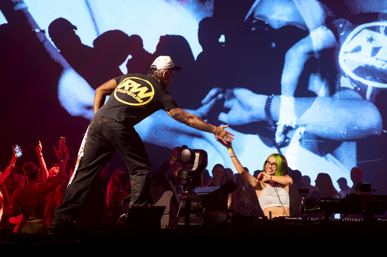 Robbie Williams and Miss Monique (Фото: press office of Miss Monique)